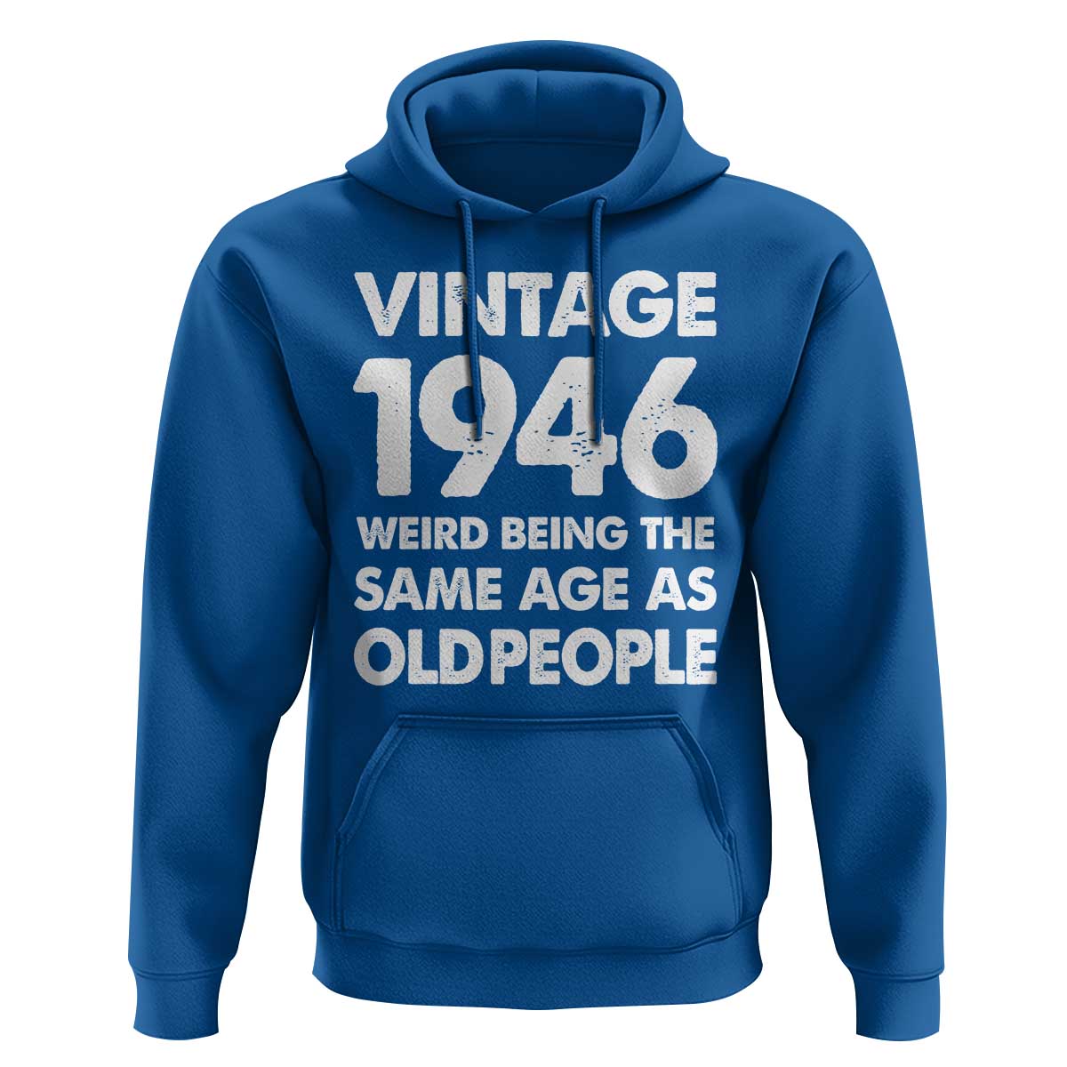 Funny 80th Birthday Hoodie Turning 80 Year Old Gifts Weird Being The Same Age As Old People