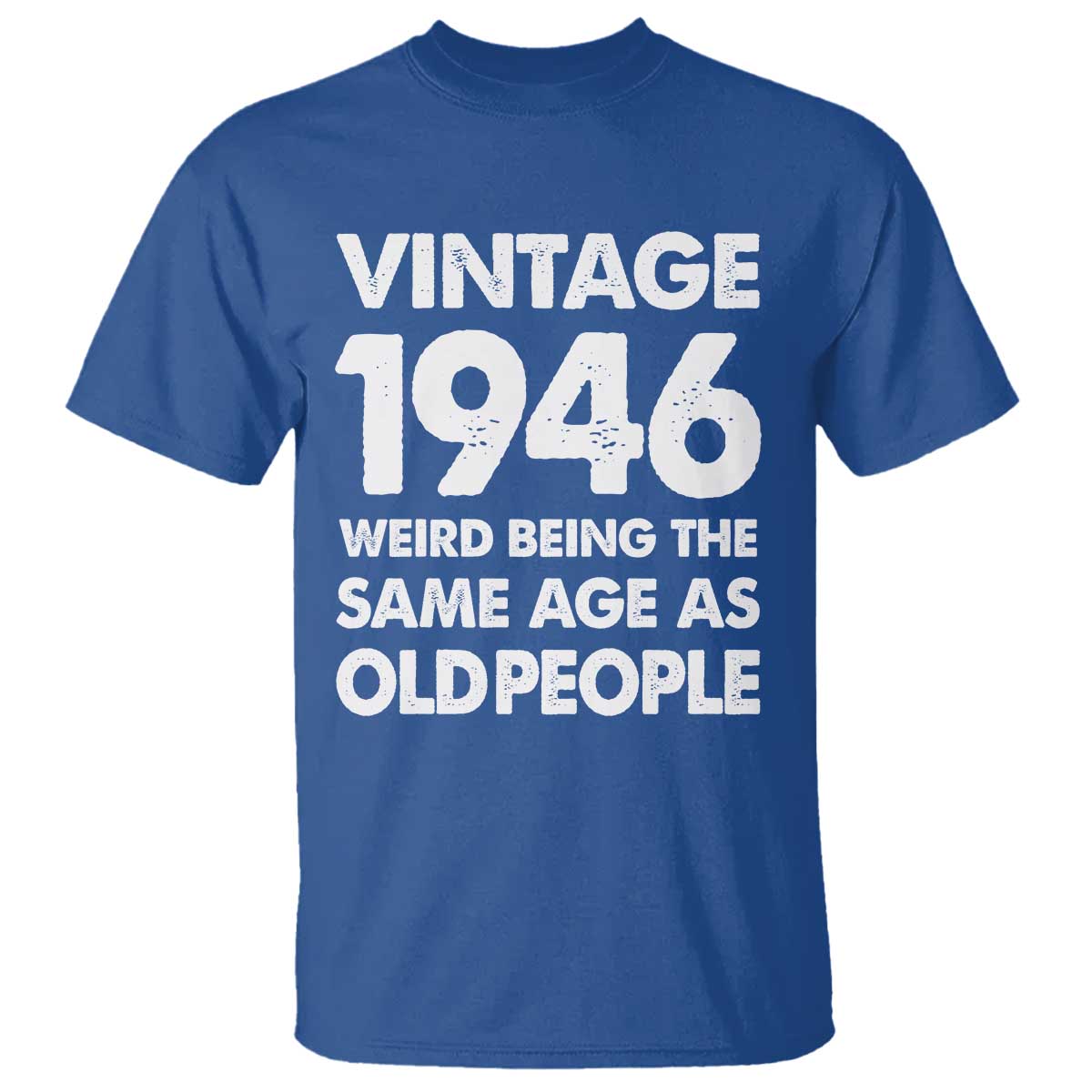 Funny 80th Birthday T Shirt Turning 80 Year Old Gifts Weird Being The Same Age As Old People