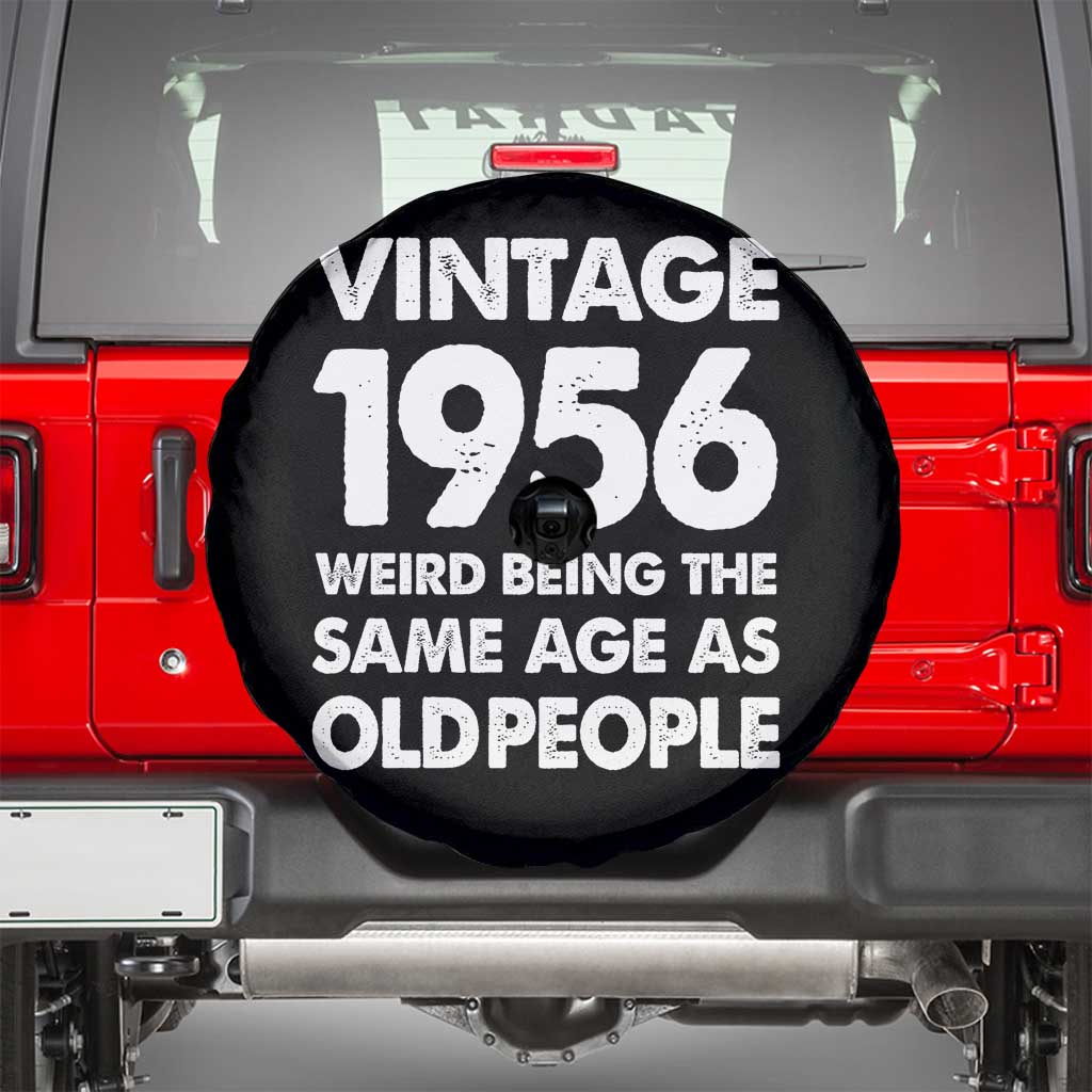 Funny 70th Birthday Spare Tire Cover Turning 70 Year Old Gifts Weird Being The Same Age As Old People