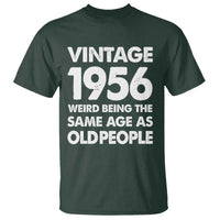 Funny 70th Birthday T Shirt Turning 70 Year Old Gifts Weird Being The Same Age As Old People