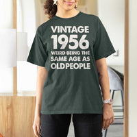 Funny 70th Birthday T Shirt For Women Turning 70 Year Old Gifts Weird Being The Same Age As Old People