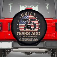 Funny 75th Birthday Spare Tire Cover Vintage US Flag Built 75 Years Ago Parts Original