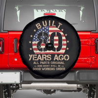 Funny 80th Birthday Spare Tire Cover Vintage US Flag Built 80 Years Ago Parts Original