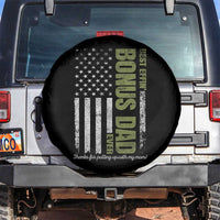 Best Effin Bonus Dad Ever Spare Tire Cover Vintage Step Dad American Flag