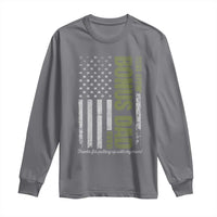 Best Effin Bonus Dad Ever Long Sleeve Shirt Vintage Step Dad American Flag