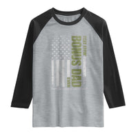 Best Effin Bonus Dad Ever Raglan Shirt Vintage Step Dad American Flag