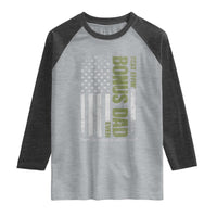 Best Effin Bonus Dad Ever Raglan Shirt Vintage Step Dad American Flag