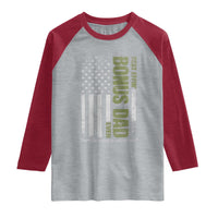 Best Effin Bonus Dad Ever Raglan Shirt Vintage Step Dad American Flag
