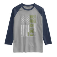 Best Effin Bonus Dad Ever Raglan Shirt Vintage Step Dad American Flag
