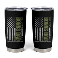 Best Effin Bonus Dad Ever Tumbler Cup Vintage Step Dad American Flag