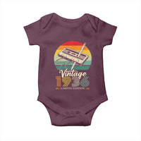 Vintage 1936 Baby Onesie 90th Birthday Turning 90 Year Old Gifts