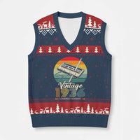 Vintage 1936 V-Neck Knit Sweater Vest 90th Birthday Turning 90 Year Old Gifts