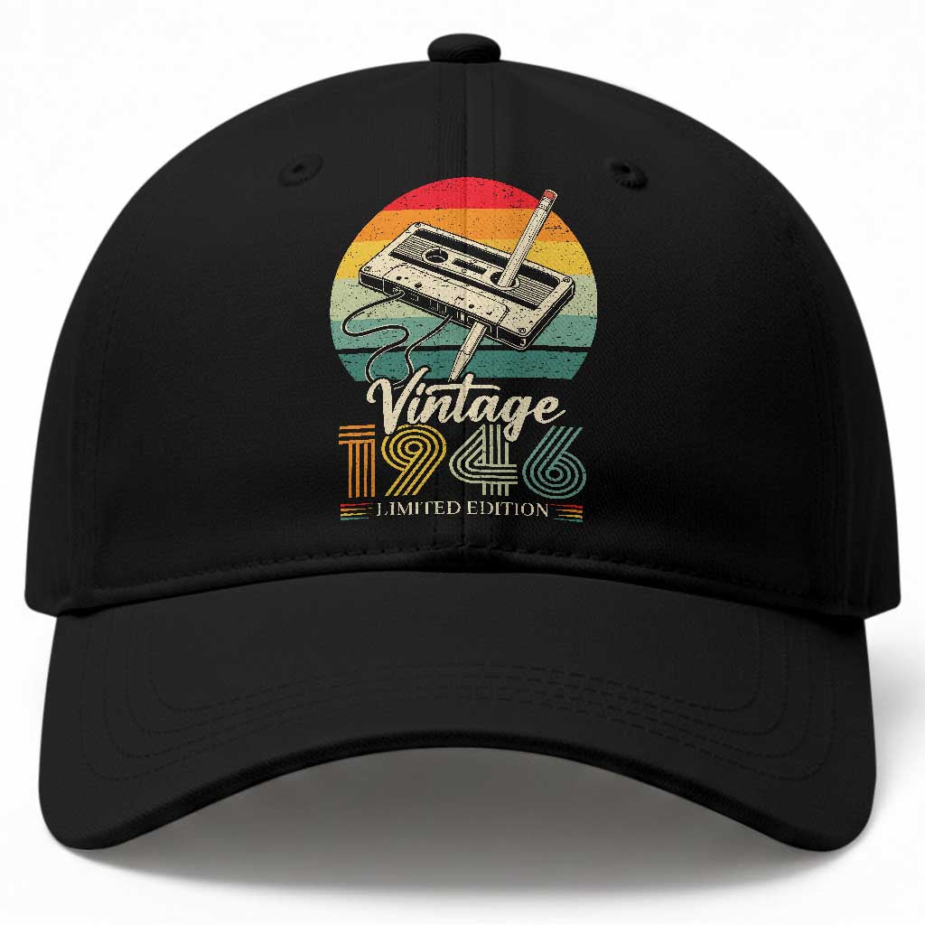 Vintage 1946 Baseball Cap 80th Birthday Turning 80 Year Old Gifts