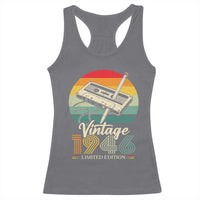 Vintage 1946 Racerback Tank Top 80th Birthday Turning 80 Year Old Gifts