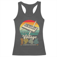 Vintage 1946 Racerback Tank Top 80th Birthday Turning 80 Year Old Gifts