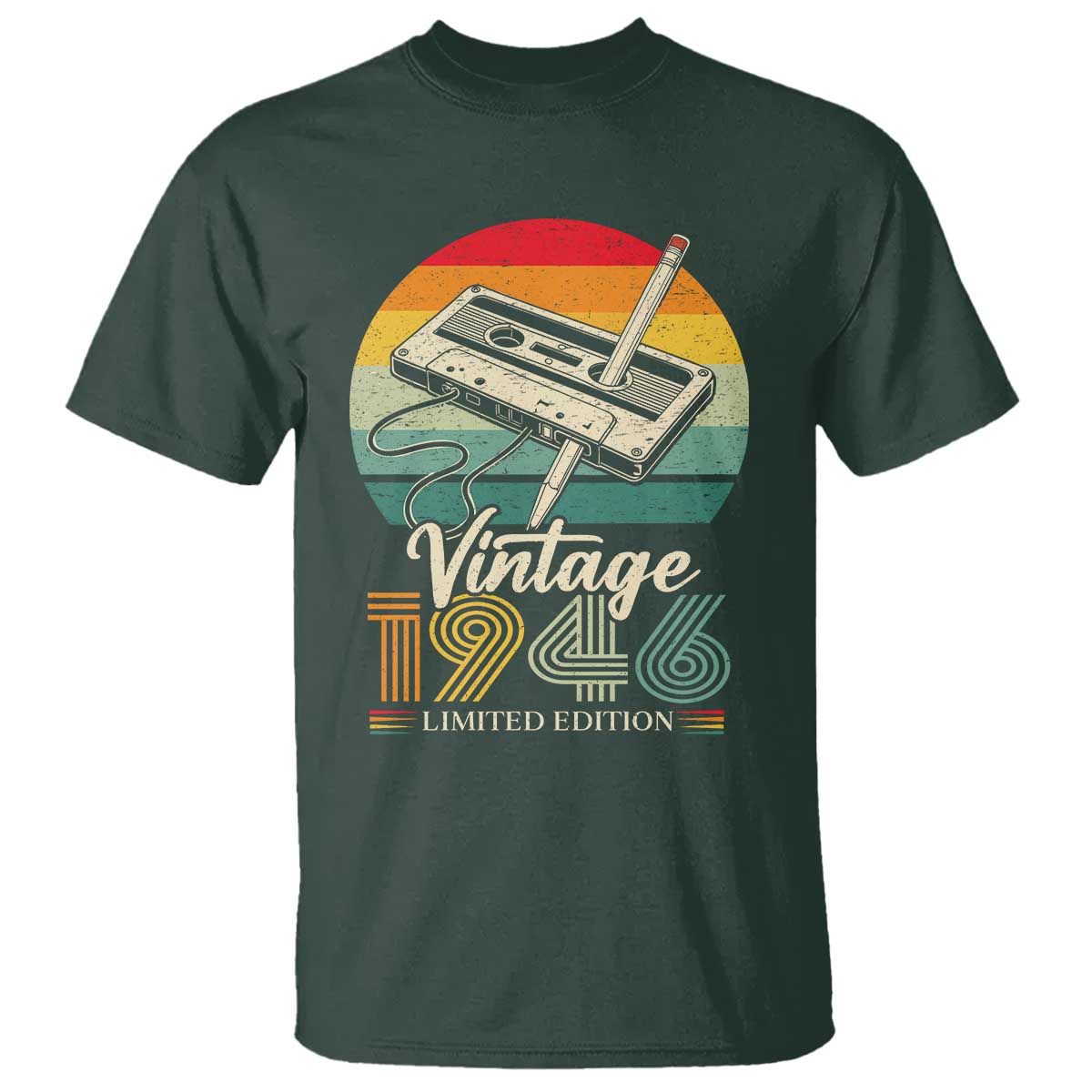 Vintage 1946 T Shirt 80th Birthday Turning 80 Year Old Gifts