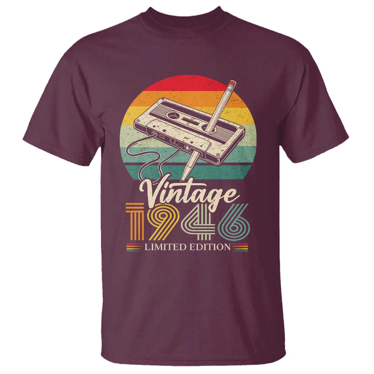 Vintage 1946 T Shirt 80th Birthday Turning 80 Year Old Gifts
