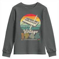 Vintage 1946 Youth Sweatshirt 80th Birthday Turning 80 Year Old Gifts