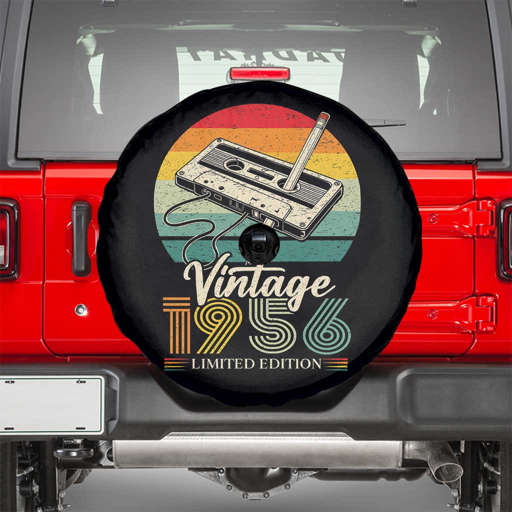 Vintage 1956 Spare Tire Cover 70th Birthday Turning 70 Year Old Gifts