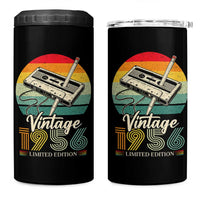 Vintage 1956 4 in 1 Can Cooler Tumbler 70th Birthday Turning 70 Year Old Gifts