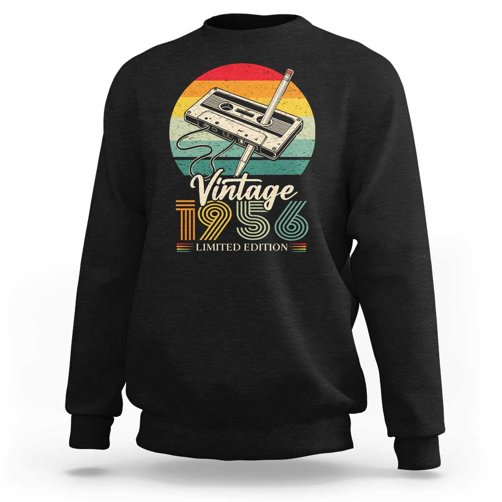 Vintage 1956 Sweatshirt 70th Birthday Turning 70 Year Old Gifts