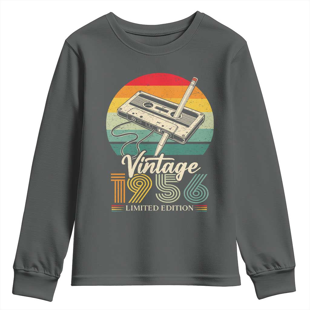 Vintage 1956 Youth Sweatshirt 70th Birthday Turning 70 Year Old Gifts