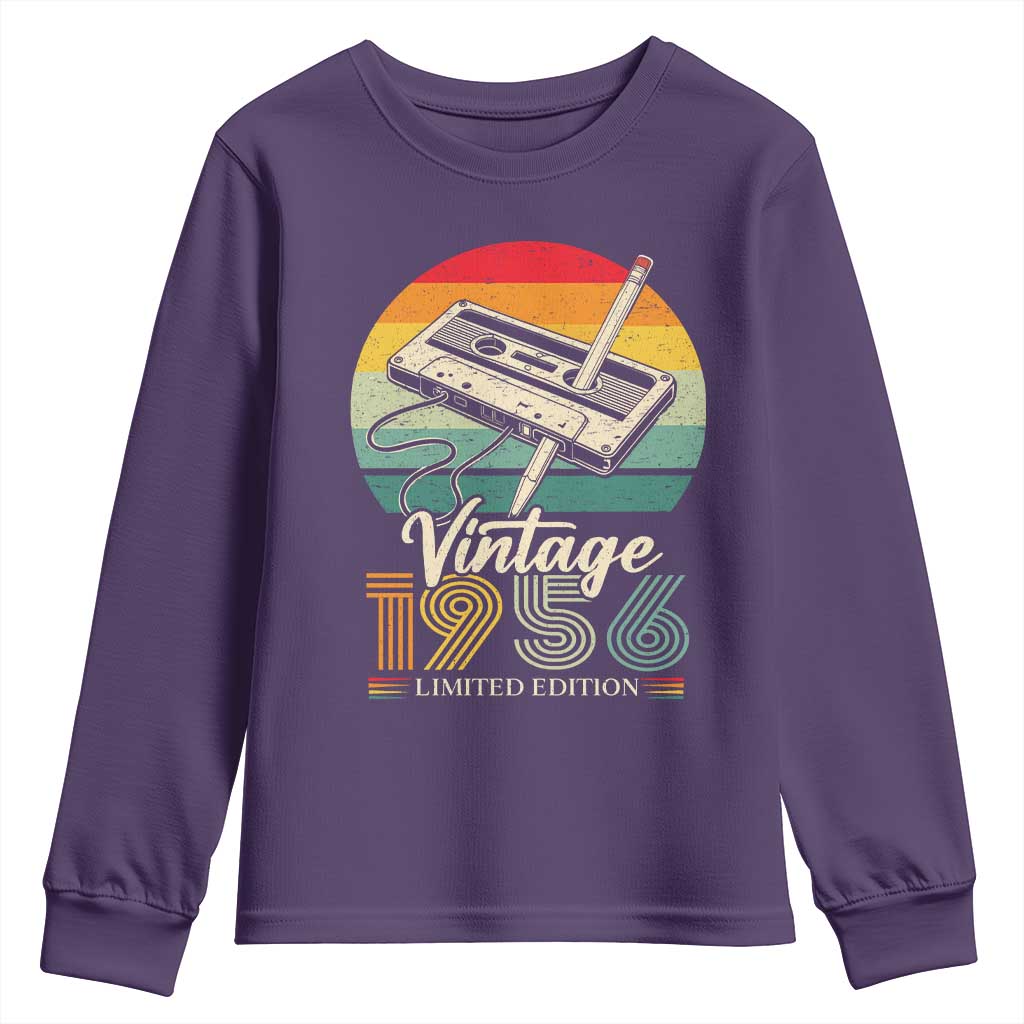 Vintage 1956 Youth Sweatshirt 70th Birthday Turning 70 Year Old Gifts