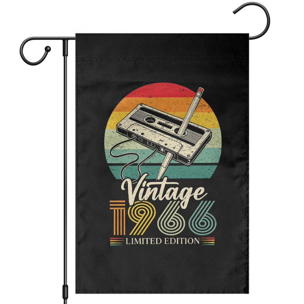 Vintage 1966 Garden Flag 60th Birthday Turning 60 Year Old Gifts