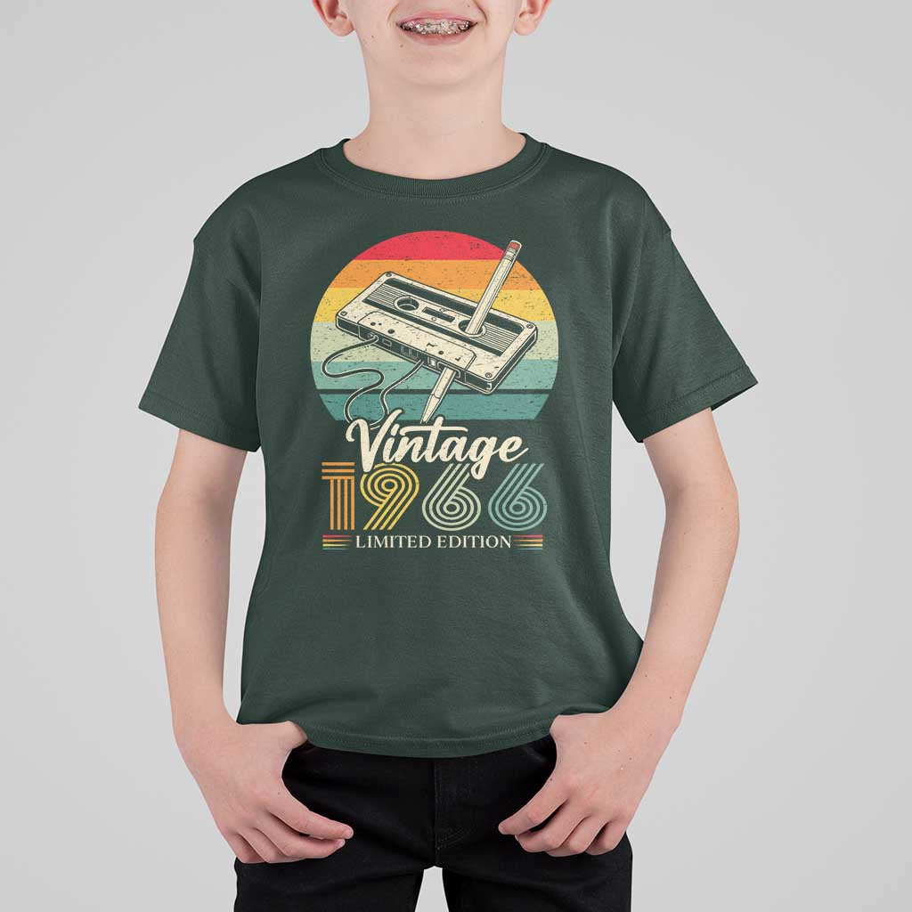 Vintage 1966 T Shirt For Kid 60th Birthday Turning 60 Year Old Gifts