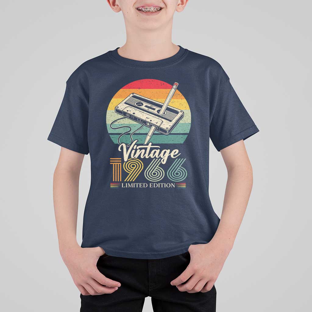 Vintage 1966 T Shirt For Kid 60th Birthday Turning 60 Year Old Gifts