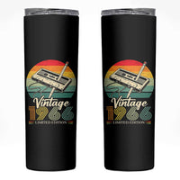 Vintage 1966 Skinny Tumbler 60th Birthday Turning 60 Year Old Gifts