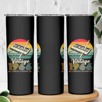 Vintage 1966 Skinny Tumbler 60th Birthday Turning 60 Year Old Gifts