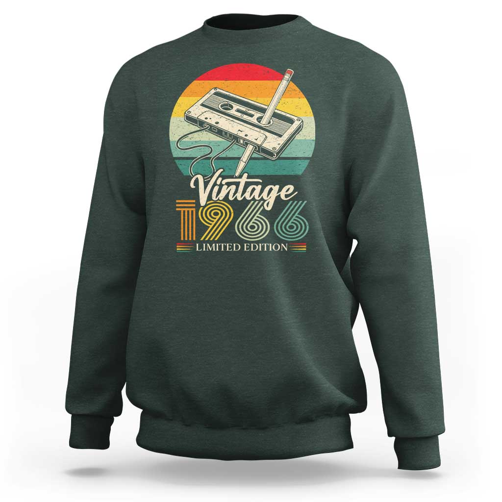 Vintage 1966 Sweatshirt 60th Birthday Turning 60 Year Old Gifts