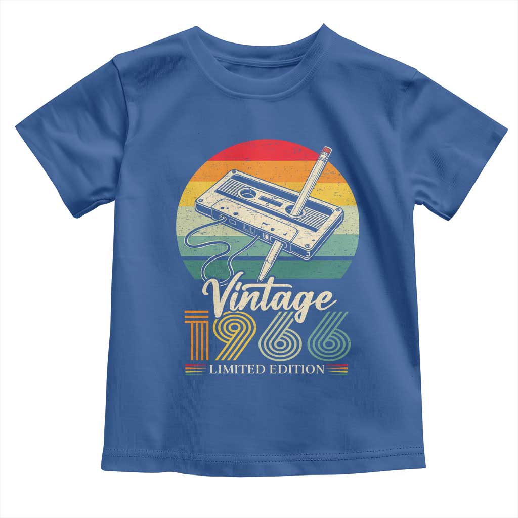 Vintage 1966 Toddler T Shirt 60th Birthday Turning 60 Year Old Gifts
