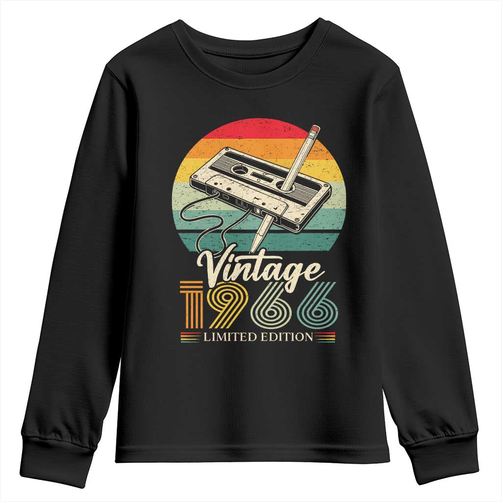 Vintage 1966 Youth Sweatshirt 60th Birthday Turning 60 Year Old Gifts