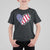 America God Shed His Grace on Thee 4th of July T Shirt For Kid Patriotic American Flag Cross - Wonder Print Shop