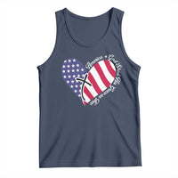 America God Shed His Grace on Thee 4th of July Tank Top Patriotic American Flag Cross - Wonder Print Shop