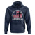 God Shed His Grace On Thee Hoodie Vintage Patriotic Christian USA Flag Cross - Wonder Print Shop