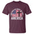 God Shed His Grace On Thee T Shirt Vintage Patriotic Christian USA Flag Cross - Wonder Print Shop