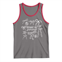Pregnant Girl Summer Tank Top Beach Pregnancy Announcement Summer Baby Shower - Wonder Print Shop
