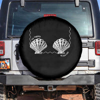 Seashell Bra Spare Tire Cover Mermaid Cute Summer Beach Vacation - Wonder Print Shop