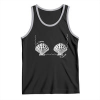 Seashell Bra Tank Top Mermaid Cute Summer Beach Vacation - Wonder Print Shop