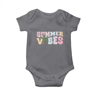 Summer Vibes Baby Onesie Beach Life Gift Distressed Beach Mom - Wonder Print Shop