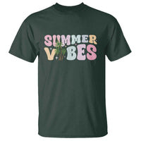 Summer Vibes T Shirt Beach Life Gift Distressed Beach Mom - Wonder Print Shop