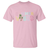 Summer Vibes T Shirt Beach Life Gift Distressed Beach Mom - Wonder Print Shop