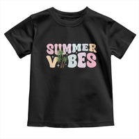 Summer Vibes Toddler T Shirt Beach Life Gift Distressed Beach Mom - Wonder Print Shop