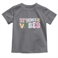 Summer Vibes Toddler T Shirt Beach Life Gift Distressed Beach Mom - Wonder Print Shop