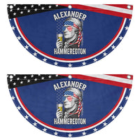 Funny Hamilton Drinking Patriotic Fan Flag Alexander Hammeredton 4th of July Beer Merica Flag