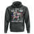 Too Cool For British Rule Hoodie USA American Flag 4th of July - Wonder Print Shop