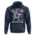 Too Cool For British Rule Hoodie USA American Flag 4th of July - Wonder Print Shop